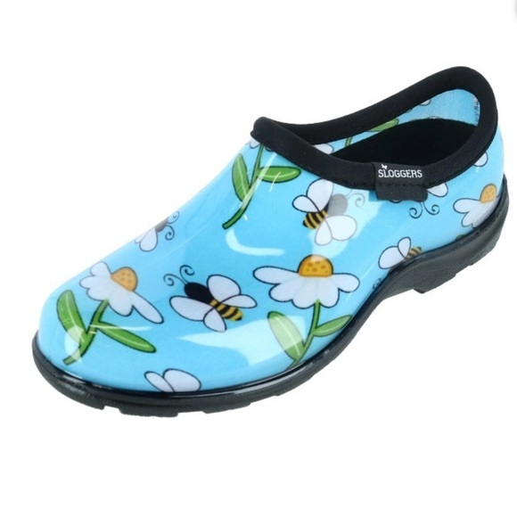 NWT  Sloggers Womens size 10 Blue Bees rain and garden boots/shoes - Picture 4 of 7